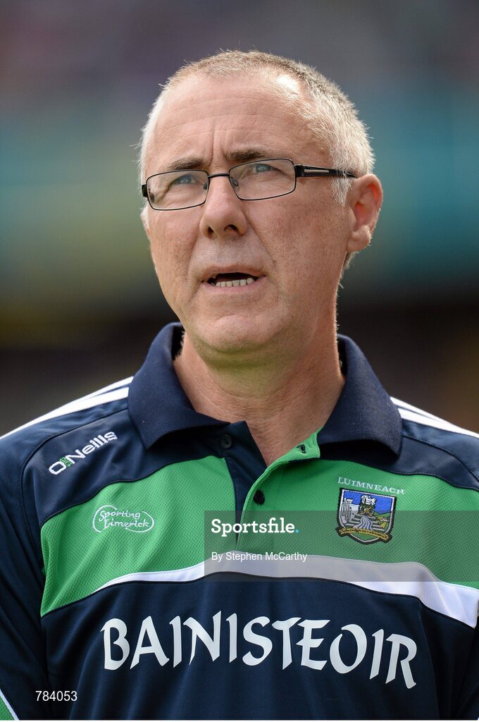 18 August 2013; Limerick manager John Allen. GAA Hurling All-Ireland Senior Championship, Semi-Final, Limerick v Clare, Croke Park, Dublin. Picture credit: Stephen McCarthy / SPORTSFILE