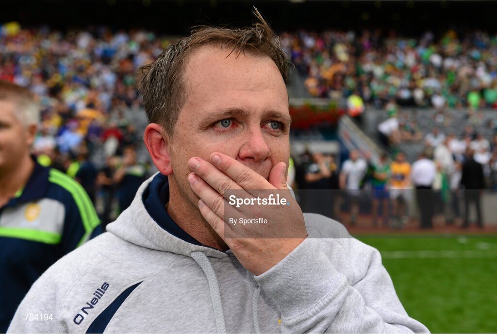 18 August 2013; Clare manager Davy Fitzgerald after the game. GAA Hurling All-Ireland Senior Championship, Semi-Final, Limerick v Clare, Croke Park, Dublin. Photo by Sportsfile