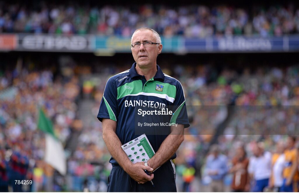 18 August 2013; Limerick manager John Allen. GAA Hurling All-Ireland Senior Championship, Semi-Final, Limerick v Clare, Croke Park, Dublin. Picture credit: Stephen McCarthy / SPORTSFILE