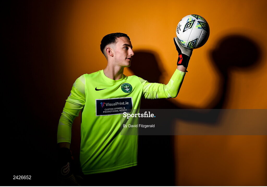 6 February 2023; Jack Ross poses for a portrait during a Bray Wanderers squad portrait session at Carlisle Grounds in Bray, Wicklow. Photo by David Fitzgerald/Sportsfile