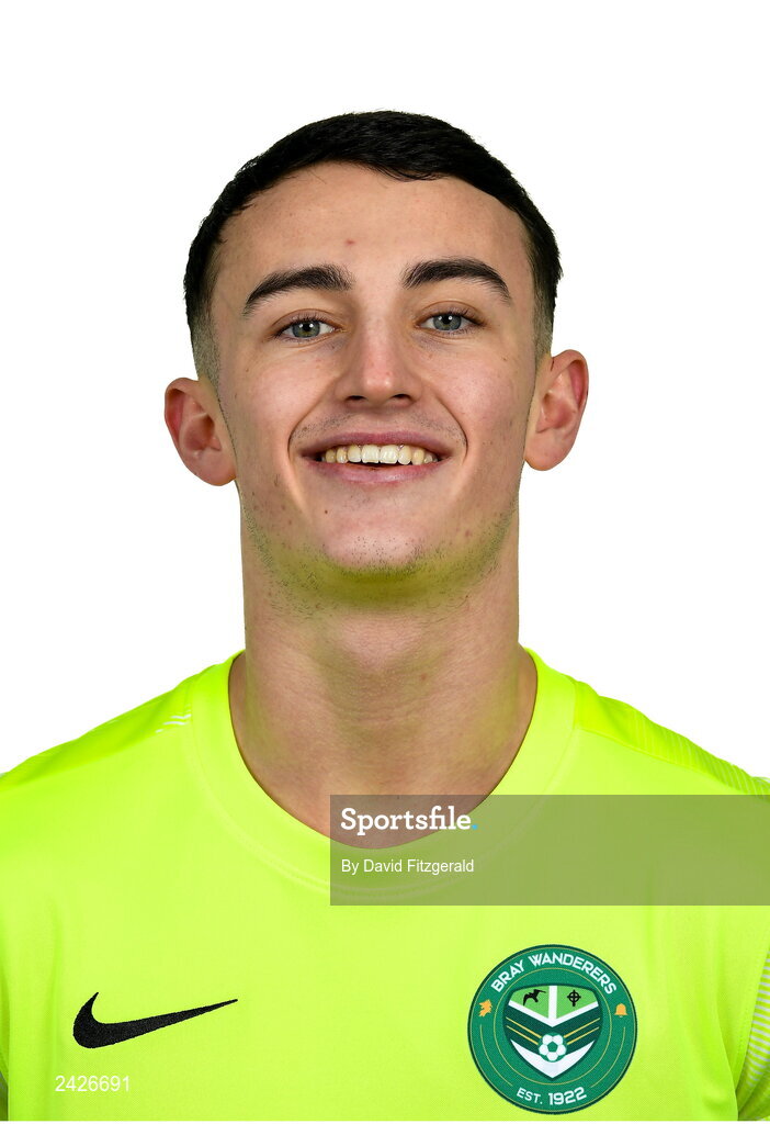 6 February 2023; Jack Ross poses for a portrait during a Bray Wanderers squad portrait session at Carlisle Grounds in Bray, Wicklow. Photo by David Fitzgerald/Sportsfile