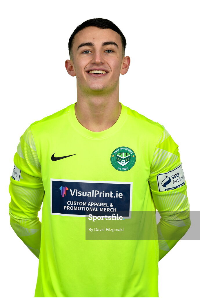 6 February 2023; Jack Ross poses for a portrait during a Bray Wanderers squad portrait session at Carlisle Grounds in Bray, Wicklow. Photo by David Fitzgerald/Sportsfile