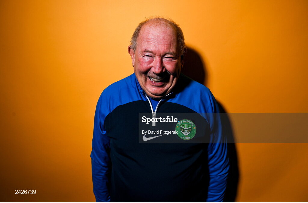 6 February 2023; Kitman Joe Walsh poses for a portrait during a Bray Wanderers squad portrait session at Carlisle Grounds in Bray, Wicklow. Photo by David Fitzgerald/Sportsfile