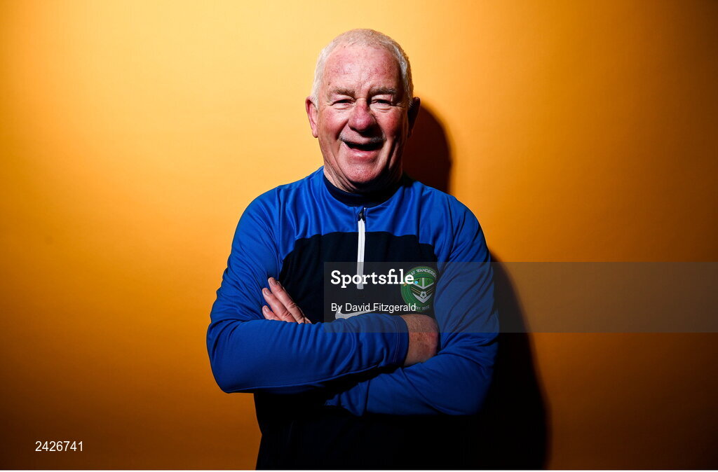 6 February 2023; Head of Football Pat Devlin poses for a portrait during a Bray Wanderers squad portrait session at Carlisle Grounds in Bray, Wicklow. Photo by David Fitzgerald/Sportsfile
