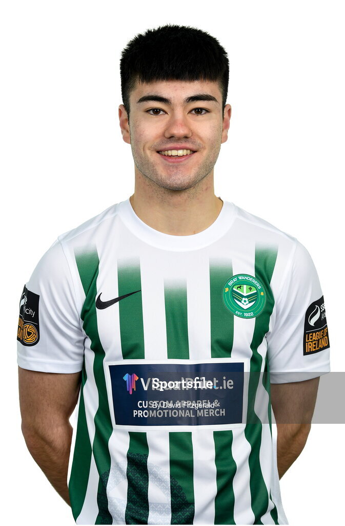 6 February 2023; Len O'Sullivan poses for a portrait during a Bray Wanderers squad portrait session at Carlisle Grounds in Bray, Wicklow. Photo by David Fitzgerald/Sportsfile