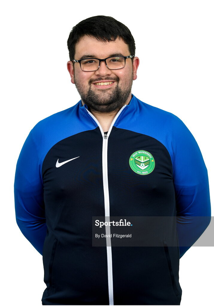 6 February 2023; Josh Dolan poses for a portrait during a Bray Wanderers squad portrait session at Carlisle Grounds in Bray, Wicklow. Photo by David Fitzgerald/Sportsfile