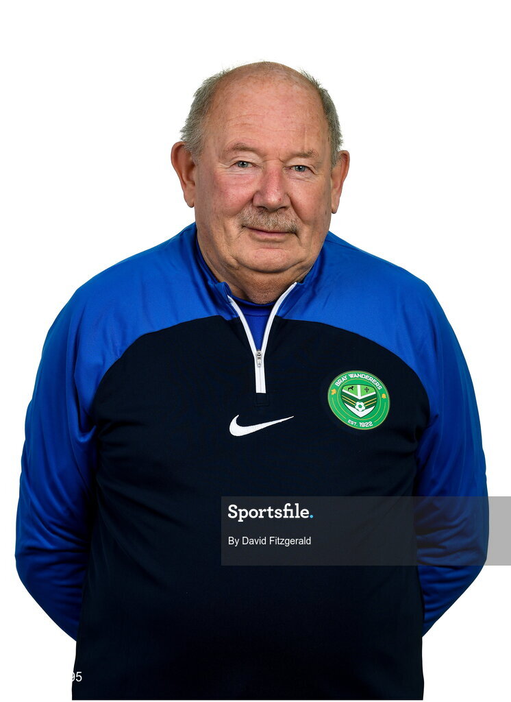 6 February 2023; Kitman Joe Walsh poses for a portrait during a Bray Wanderers squad portrait session at Carlisle Grounds in Bray, Wicklow. Photo by David Fitzgerald/Sportsfile