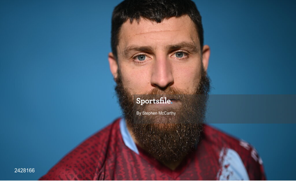 6 February 2023; Gary Deegan poses for a portrait during a Drogheda United squad portrait session at Weaver's Park in Drogheda, Louth. Photo by Stephen McCarthy/Sportsfile