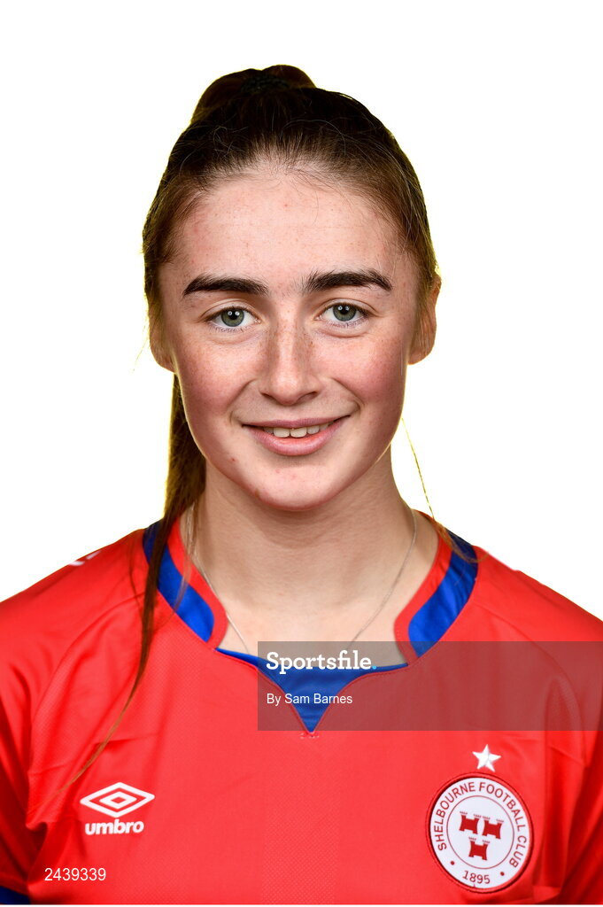 20 February 2023; Taylor White during a Shelbourne squad portrait session at Tolka Park in Dublin. Photo by Sam Barnes/Sportsfile