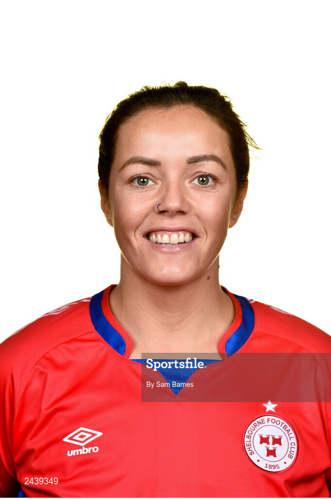 20 February 2023; Noelle Murray during a Shelbourne squad portrait session at Tolka Park in Dublin. Photo by Sam Barnes/Sportsfile