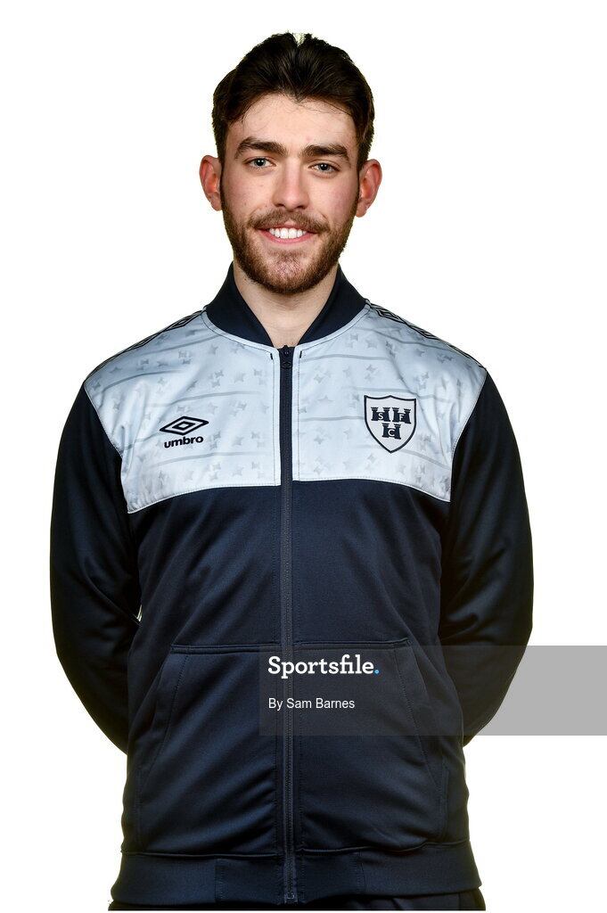 20 February 2023; Strength and Conditioning Coach Oran Donovan during a Shelbourne squad portrait session at Tolka Park in Dublin. Photo by Sam Barnes/Sportsfile