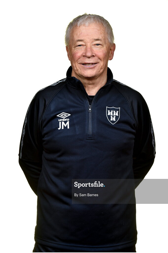 20 February 2023; First team coach Joey Malone during a Shelbourne squad portrait session at Tolka Park in Dublin. Photo by Sam Barnes/Sportsfile