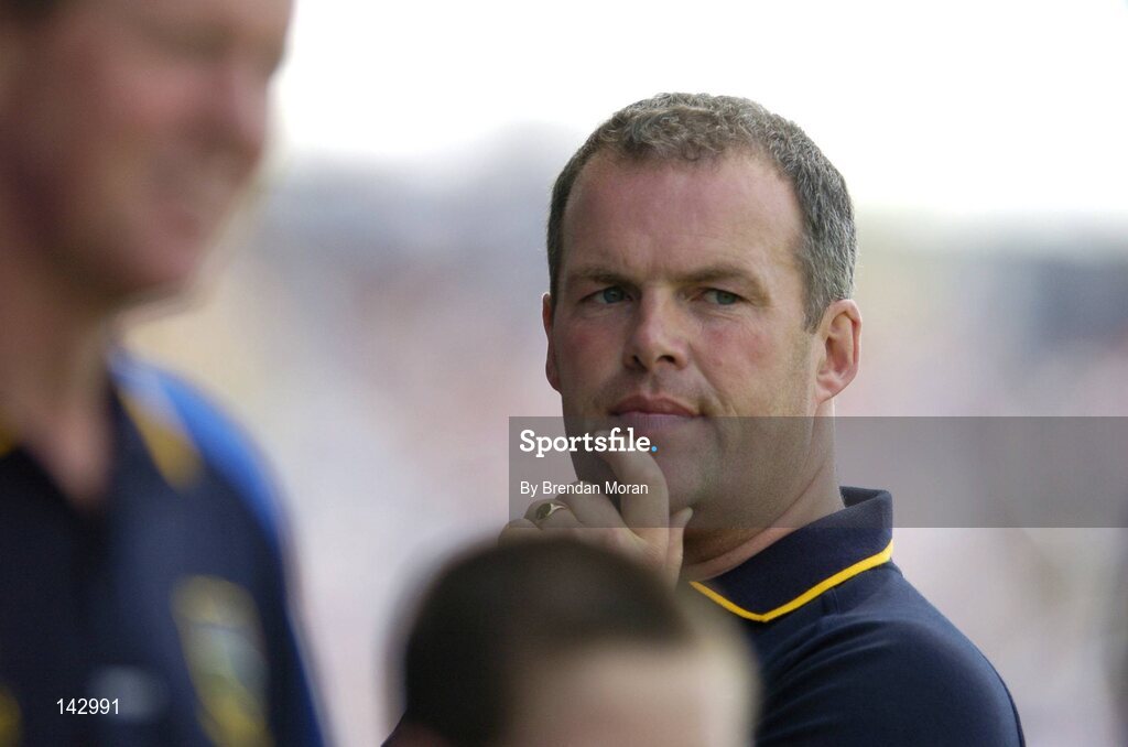 6 June 2004; Ken Hogan, Tipperary manager. Guinness Munster Senior Hurling Championship semi-final, Tipperary v Waterford, Pairc Ui Chaoimh, Cork. Picture credit; Brendan Moran / SPORTSFILE