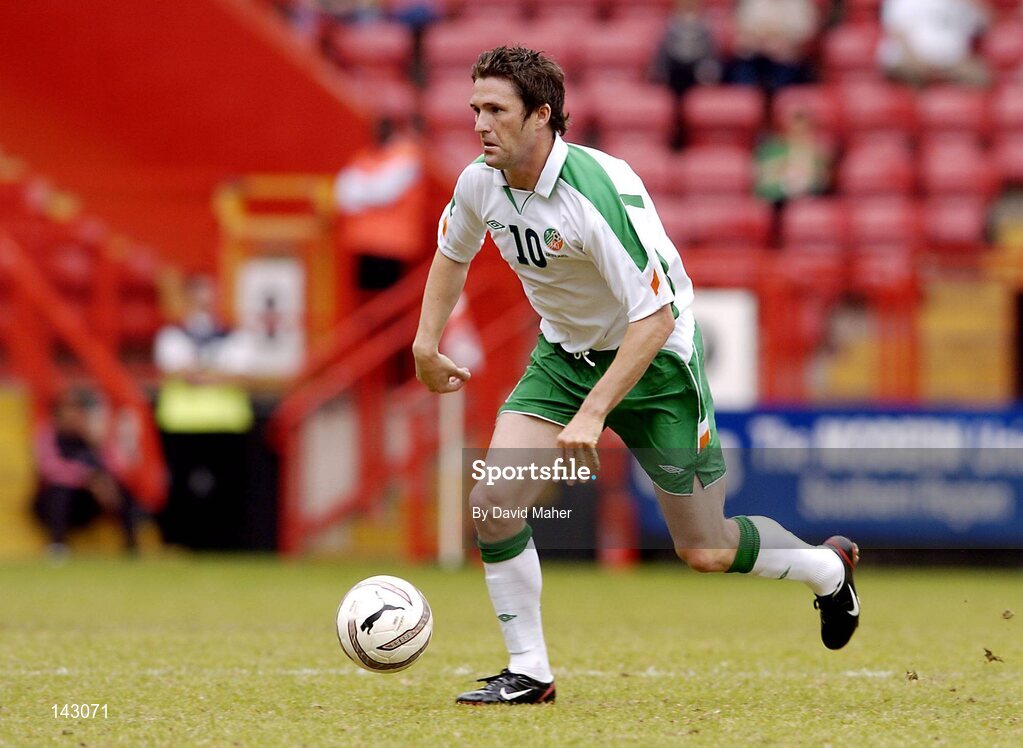 29 May 2004; Robbie Keane, Republic of Ireland. Unity Cup, Republic of Ireland v Nigeria, The Valley, London. Picture credit; David Maher / SPORTSFILE
