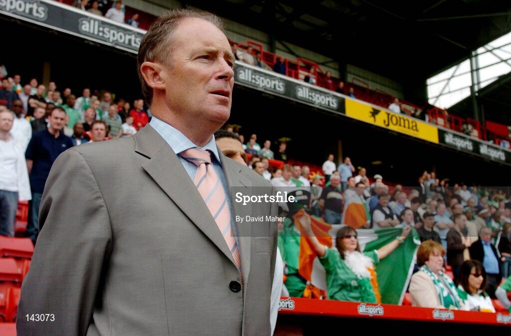 29 May 2004; Brian Kerr, Republic of Ireland manager. Unity Cup, Republic of Ireland v Nigeria, The Valley, London. Picture credit; David Maher / SPORTSFILE