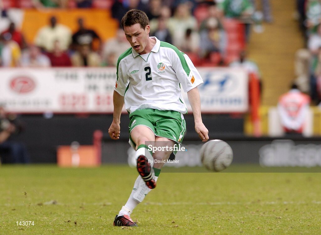 29 May 2004: Steve Finnan, Republic of Ireland. Unity Cup, Republic of Ireland v Nigeria, The Valley, London. Picture credit; David Maher / SPORTSFILE