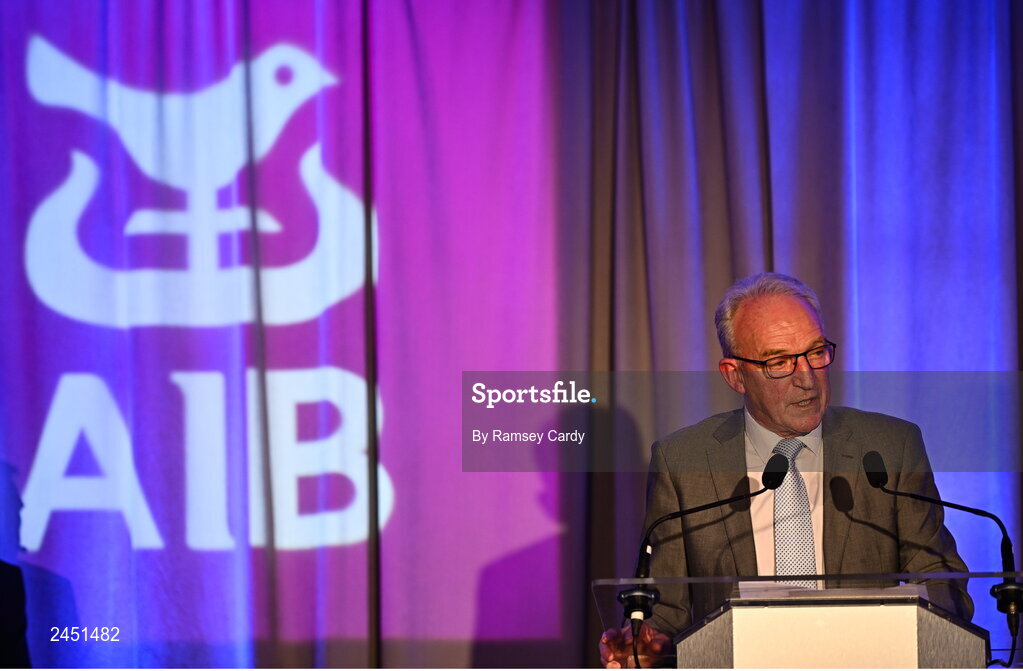 10 March 2023; GAA Vice-President John Murphy during the AIB Club Players Awards at Croke Park in Dublin. Photo by Ramsey Cardy/Sportsfile