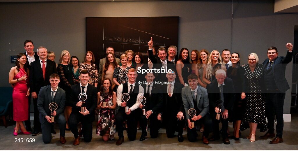 10 March 2023; The Ballyhale Parish at the AIB Club Players Awards at Croke Park in Dublin. Photo by David Fitzgerald/Sportsfile
