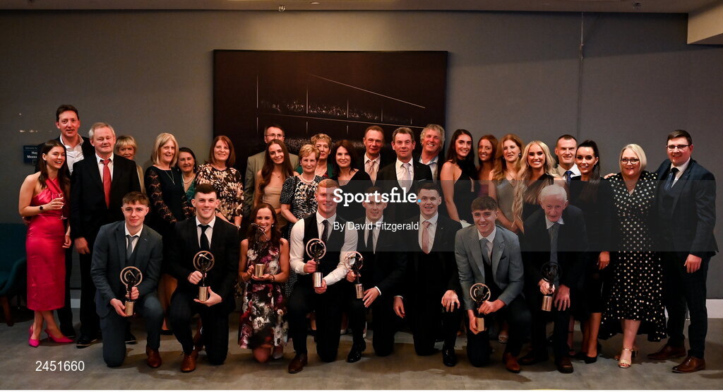 10 March 2023; The Ballyhale Parish at the AIB Club Players Awards at Croke Park in Dublin. Photo by David Fitzgerald/Sportsfile
