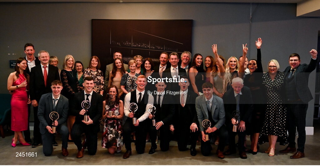 10 March 2023; The Ballyhale Parish at the AIB Club Players Awards at Croke Park in Dublin. Photo by David Fitzgerald/Sportsfile