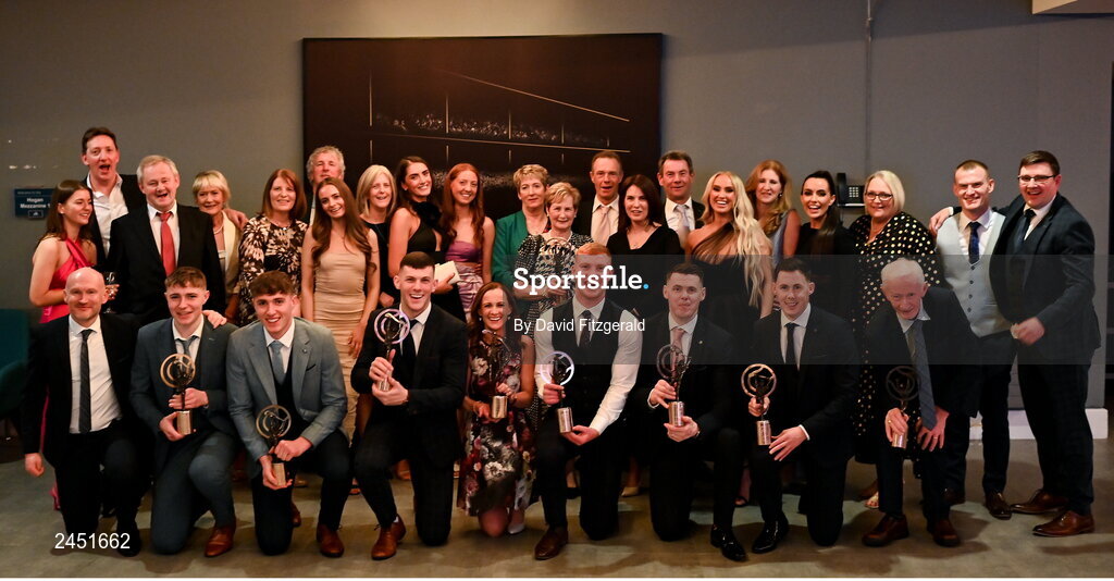 10 March 2023; The Ballyhale Parish at the AIB Club Players Awards at Croke Park in Dublin. Photo by David Fitzgerald/Sportsfile