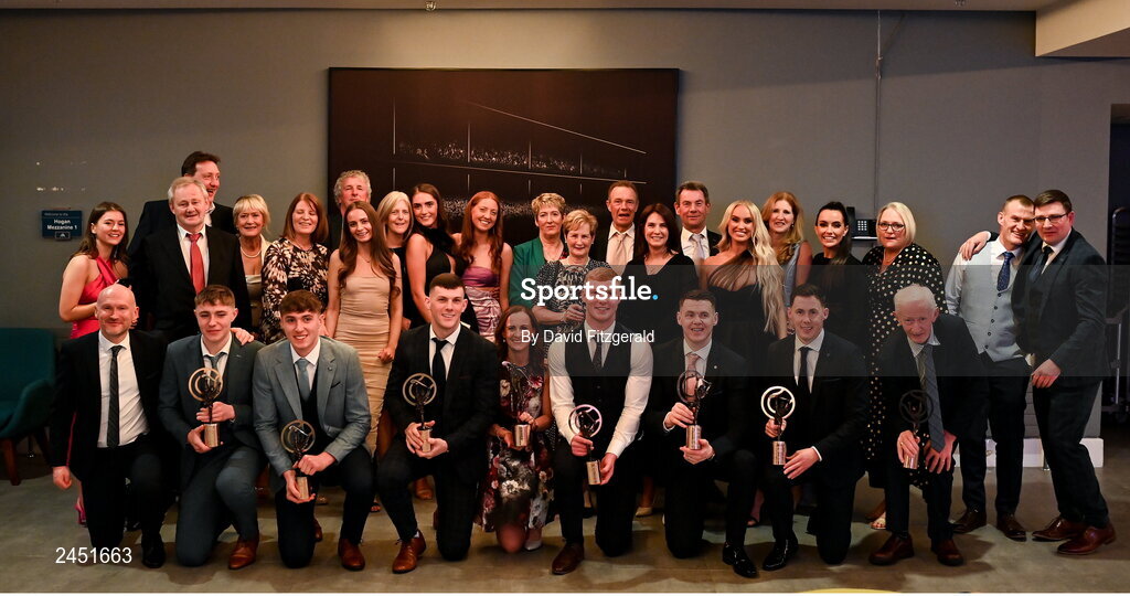 10 March 2023; The Ballyhale Parish at the AIB Club Players Awards at Croke Park in Dublin. Photo by David Fitzgerald/Sportsfile