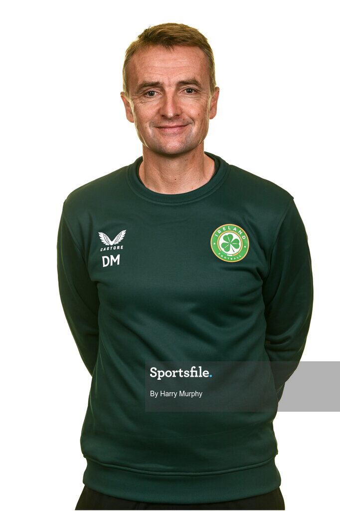 19 March 2023; Danny Miller, chartered physiotherapist, poses for a portrait during a Republic of Ireland squad portrait session at Castleknock Hotel in Dublin. Photo by Harry Murphy/Sportsfile