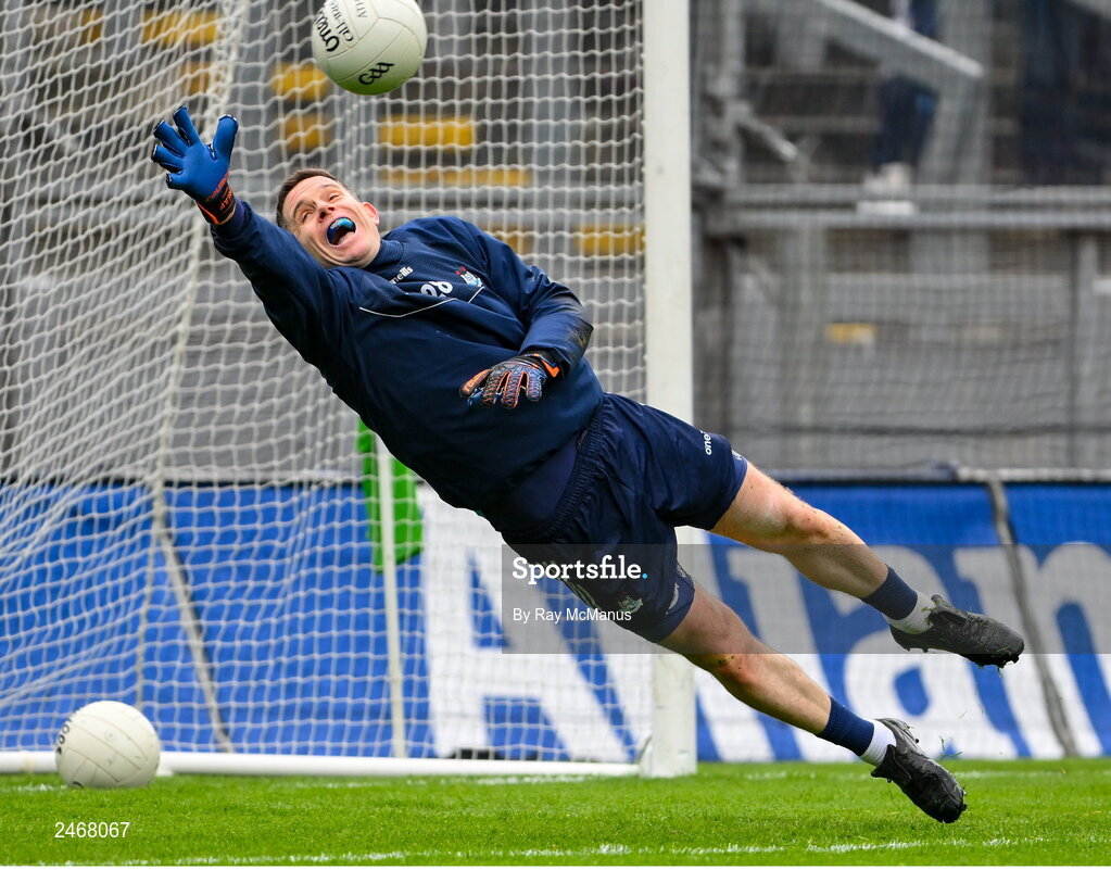 26 March 2023; Dublin substitute Stephen Cluxton before the Allianz Football League Division 2 match between Dublin and Louth at Croke Park in Dublin. Photo by Ray McManus/Sportsfile