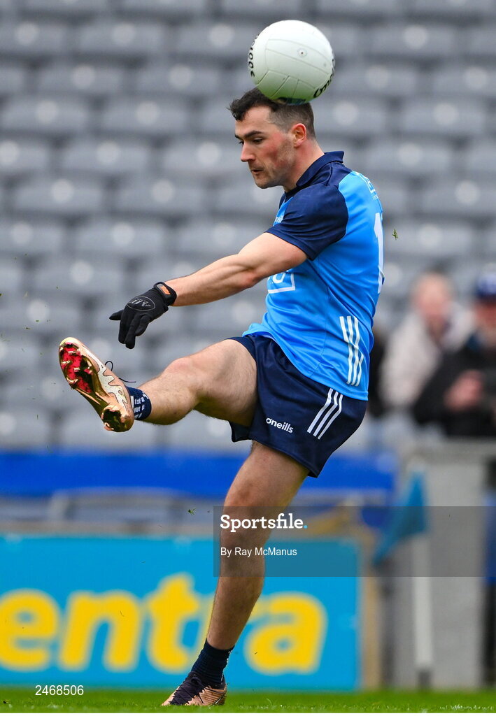 26 March 2023; Colm Basquel of Dublin during the Allianz Football League Division 2 match between Dublin and Louth at Croke Park in Dublin. Photo by Ray McManus/Sportsfile