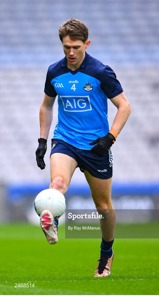 26 March 2023; Michael Fitzsimons of Dublin during the Allianz Football League Division 2 match between Dublin and Louth at Croke Park in Dublin. Photo by Ray McManus/Sportsfile
