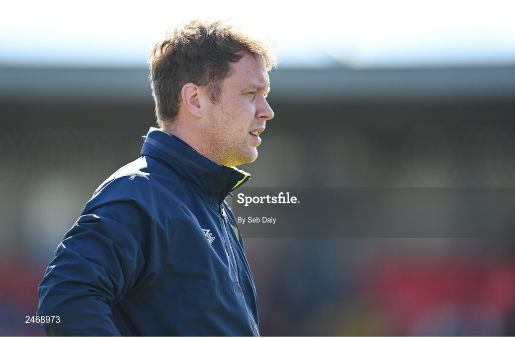26 March 2023; Republic of Ireland sports scientist Paul Walsh before the Under-21 international friendly match between Republic of Ireland and Iceland at Turners Cross in Cork. Photo by Seb Daly/Sportsfile