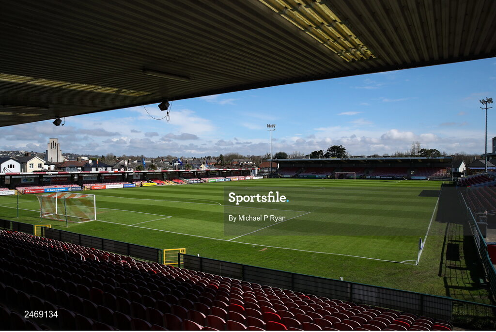 26 March 2023; A general view of Turner's Cross before the Under-21 international friendly match between Republic of Ireland and Iceland at Turner's Cross in Cork. Photo by Michael P Ryan/Sportsfile