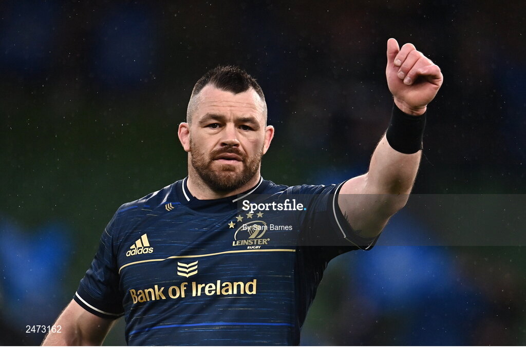 1 April 2023; Cian Healy of Leinster after his side's victory in the Heineken Champions Cup Round of 16 match between Leinster and Ulster at Aviva Stadium in Dublin. Photo by Sam Barnes/Sportsfile