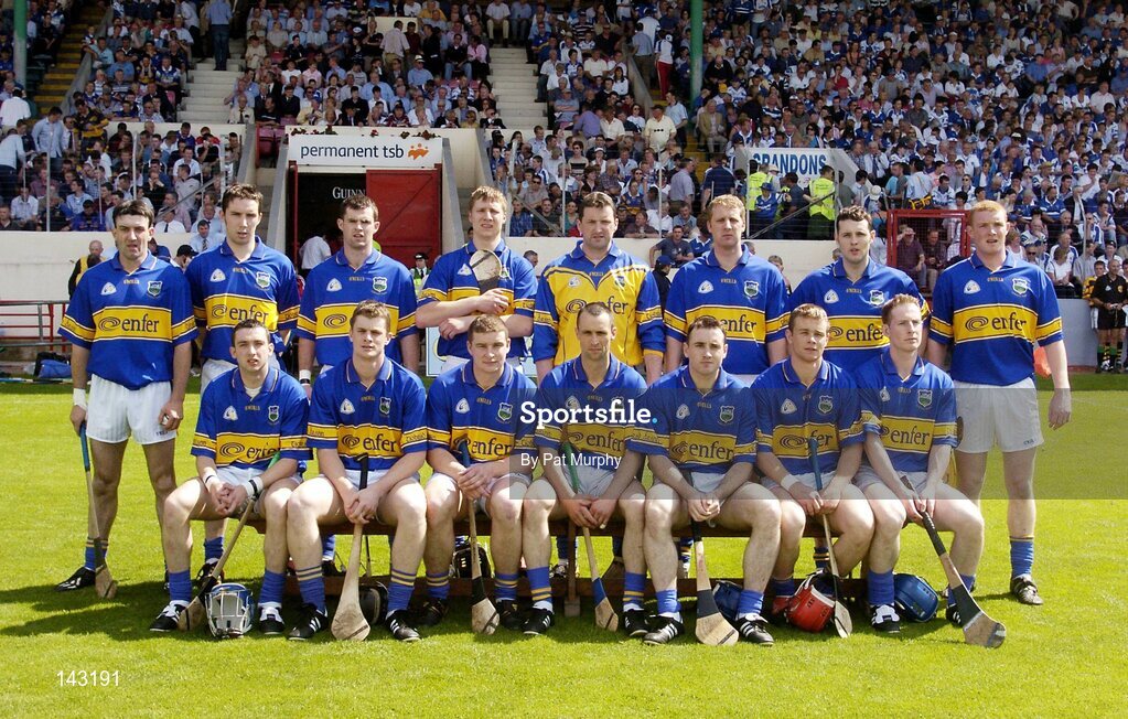 6 June 2004; The Tipperary team. Guinness Munster Senior Hurling Championship Semi-Final, Tipperary v Waterford, Pairc Ui Chaoimh, Cork. Picture credit; Pat Murphy / SPORTSFILE