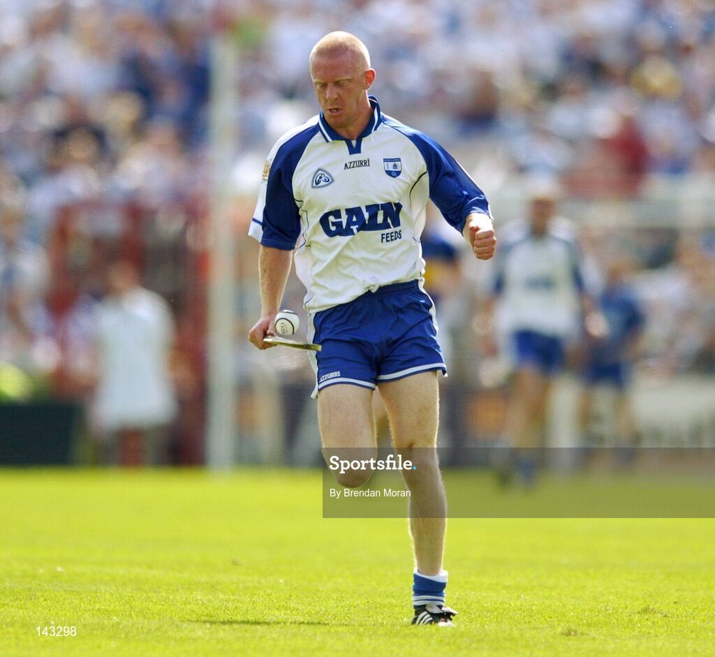 6 June 2004; John Mullane, Waterford. Guinness Munster Senior Hurling Championship semi-final, Tipperary v Waterford, Pairc Ui Chaoimh, Cork. Picture credit; Brendan Moran / SPORTSFILE