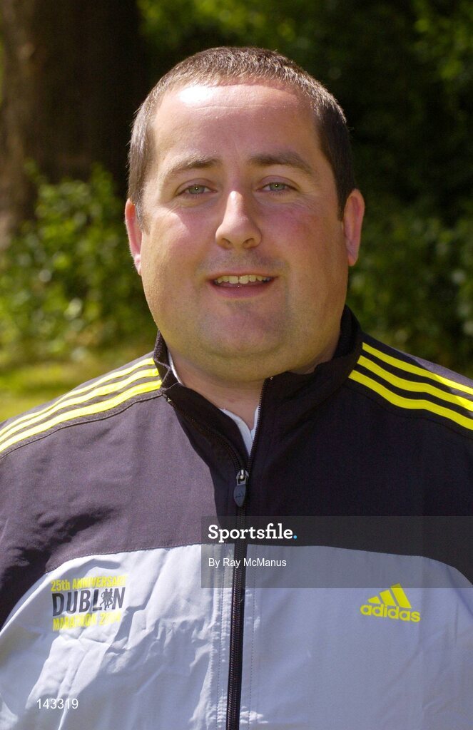 29 May 2004; Adidas Irish Runner Challenge Athlete Jim McEvoy. Phoenix Park, Dublin. Picture credit; Ray McManus / SPORTSFILE