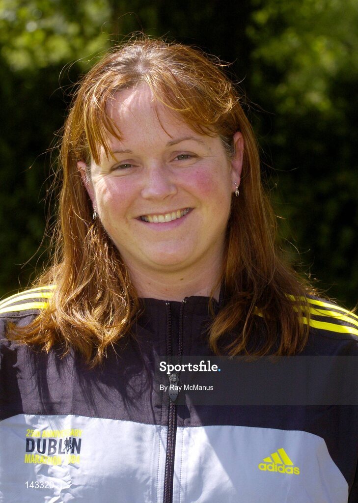 29 May 2004; Adidas Irish Runner Challenge Athlete Joanne Crofton. Phoenix Park, Dublin. Picture credit; Ray McManus / SPORTSFILE