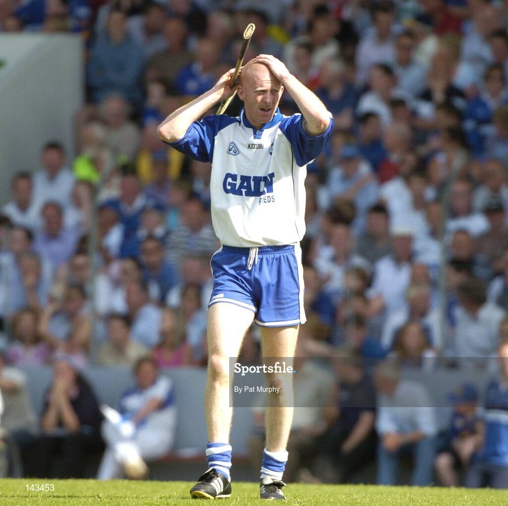 6 June 2004; John Mullane, Waterford. Guinness Munster Senior Hurling Championship Semi-Final, Tipperary v Waterford, Pairc Ui Chaoimh, Cork. Picture credit; Pat Murphy / SPORTSFILE