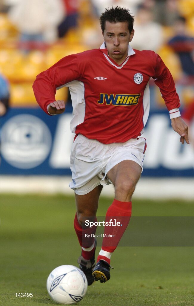 28 May 2004; Ger McCarthy, Shelbourne. eircom league, Premier Division, Shelbourne v Bohemians, Tolka Park, Dublin. Picture credit; David Maher / SPORTSFILE