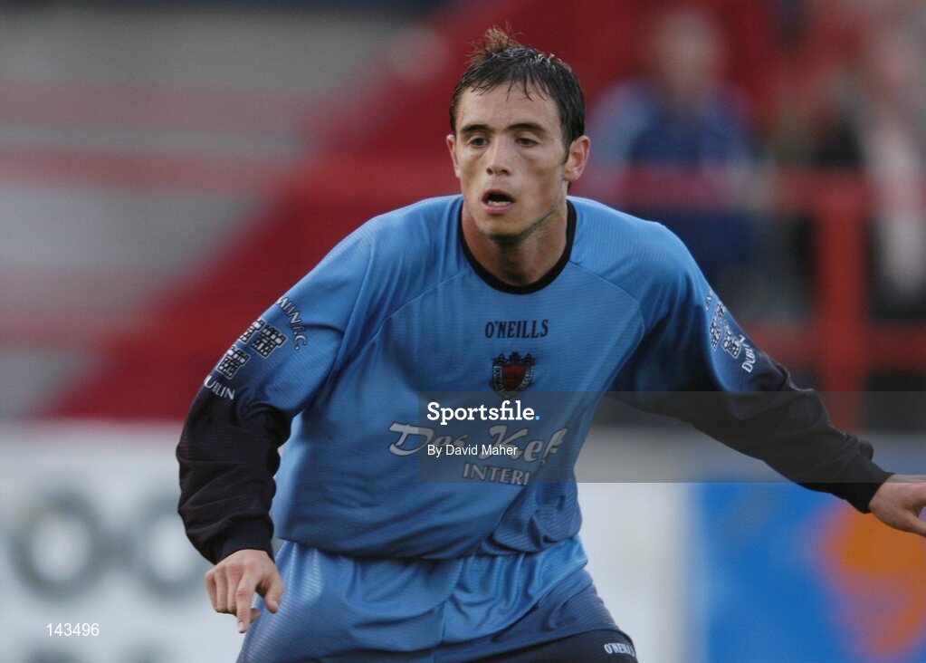 28 May 2004; Stephen Rice, Bohemians. eircom league, Premier Division, Shelbourne v Bohemians, Tolka Park, Dublin. Picture credit; David Maher / SPORTSFILE