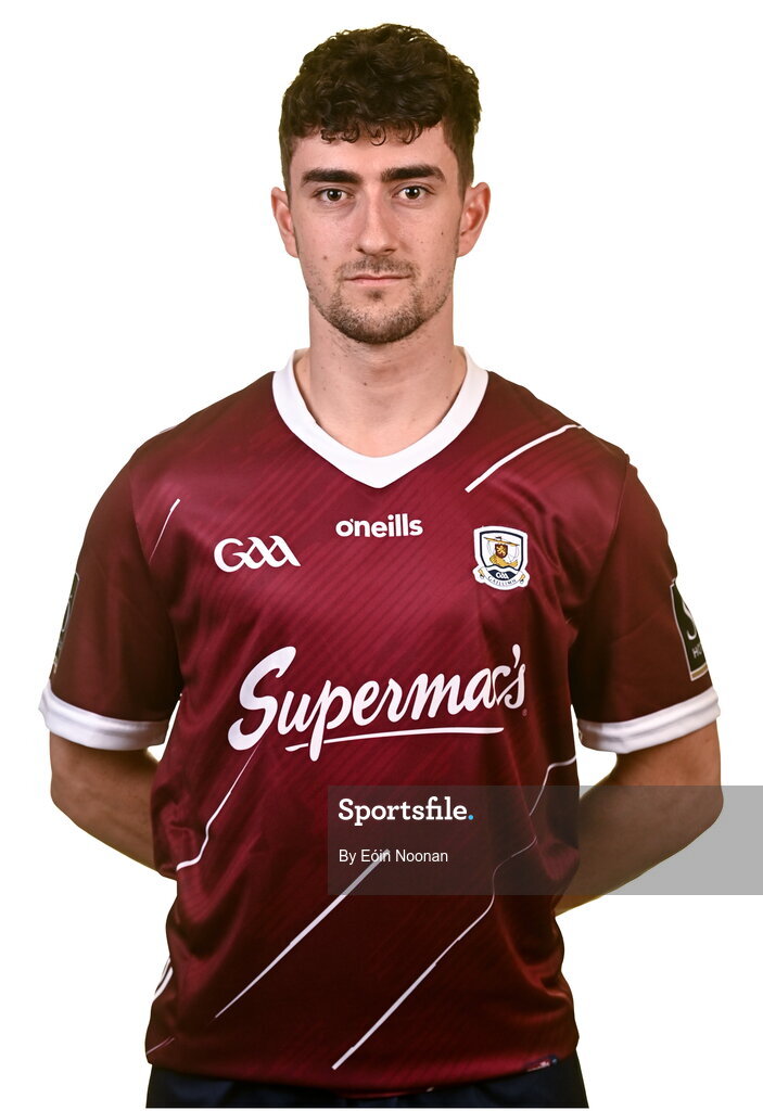 28 March 2023; Jack Grealish poses for a portrait during a Galway hurling squad portrait session at Galway GAA Training Centre, Loughgeorge in Galway. Photo by Eóin Noonan/Sportsfile