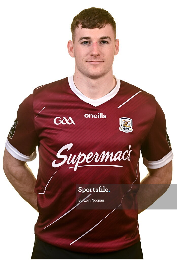 28 March 2023; Ronan Murphy poses for a portrait during a Galway hurling squad portrait session at Galway GAA Training Centre, Loughgeorge in Galway. Photo by Eóin Noonan/Sportsfile
