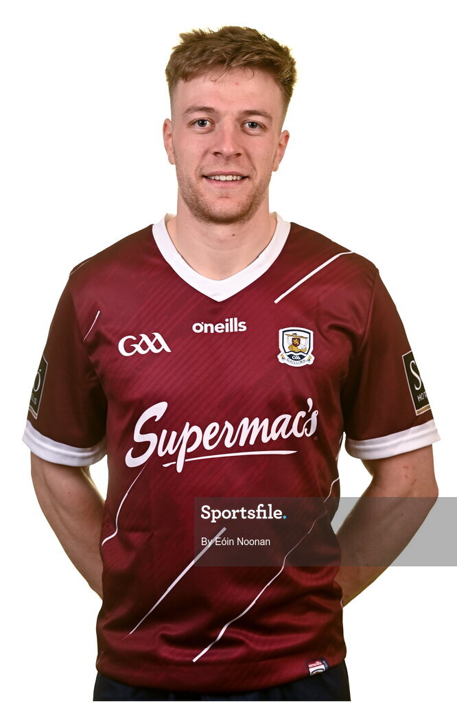 28 March 2023; Ronan Glennon poses for a portrait during a Galway hurling squad portrait session at Galway GAA Training Centre, Loughgeorge in Galway. Photo by Eóin Noonan/Sportsfile