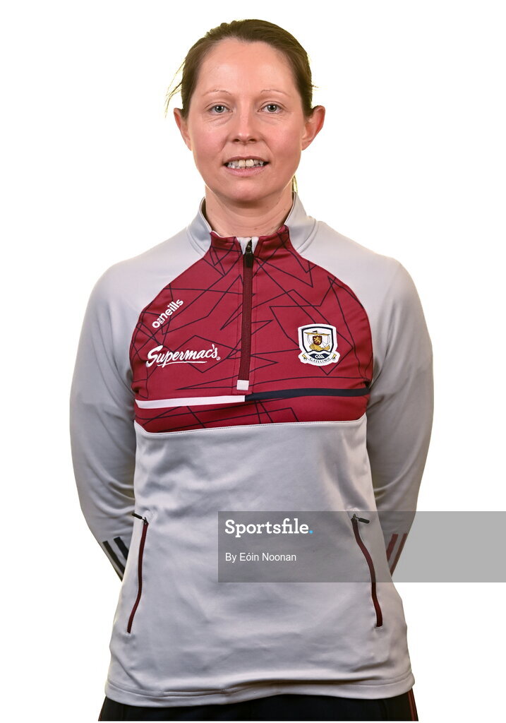 28 March 2023; Physiotherapist Rachel Wire poses for a portrait during a Galway hurling squad portrait session at Galway GAA Training Centre, Loughgeorge in Galway. Photo by Eóin Noonan/Sportsfile