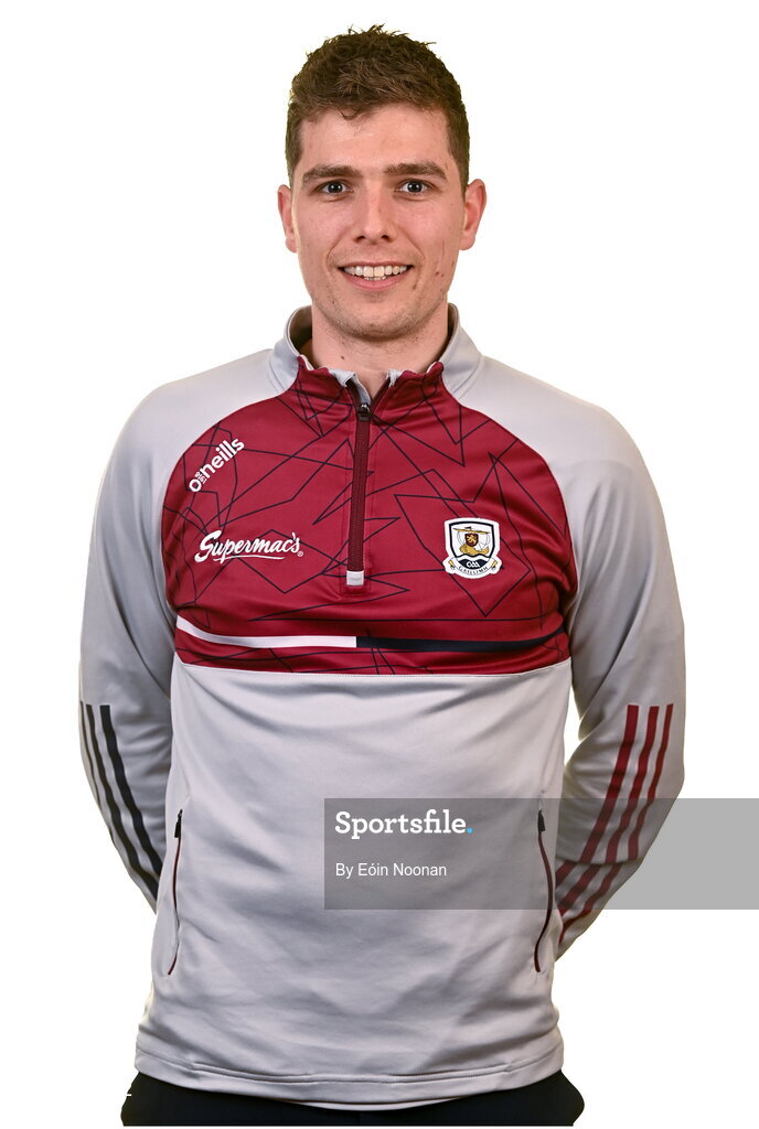 28 March 2023; Physiotherapist Andy Byrne poses for a portrait during a Galway hurling squad portrait session at Galway GAA Training Centre, Loughgeorge in Galway. Photo by Eóin Noonan/Sportsfile
