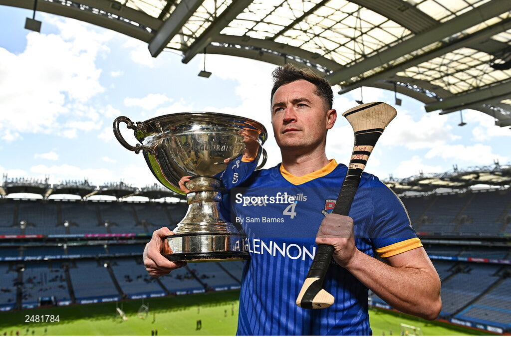 13 April 2023; John Casey of Longford in attendance at the launch of the Joe McDonagh, Christy Ring, Nickey Rackard & Lory Meagher Cup Competitions at Croke Park in Dublin.  Photo by Sam Barnes/Sportsfile