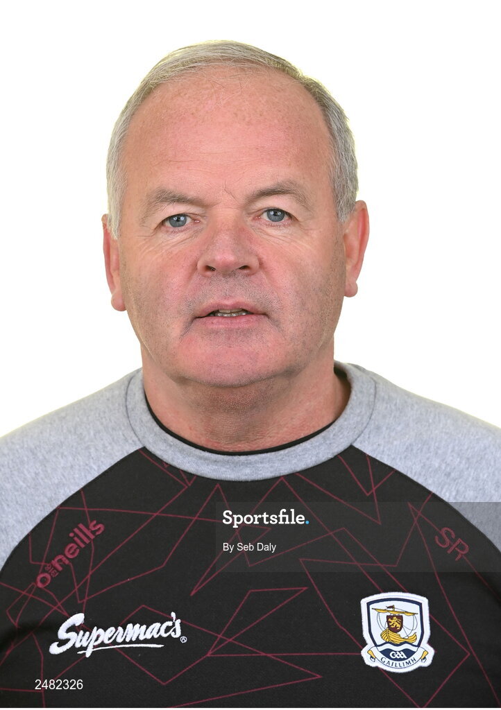 13 April 2023; Logistics manager Sean Rhatigan during a Galway football squad portrait session at Milltown GAA in Galway. Photo by Seb Daly/Sportsfile