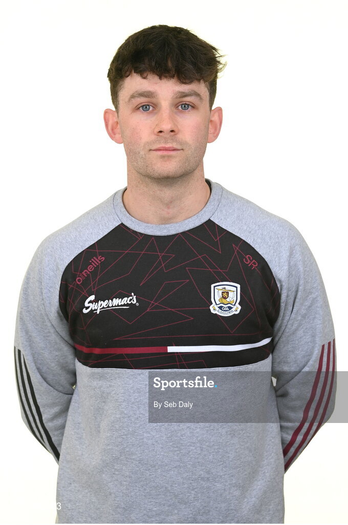 13 April 2023; Physiotherapist Stephen Roche during a Galway football squad portrait session at Milltown GAA in Galway. Photo by Seb Daly/Sportsfile