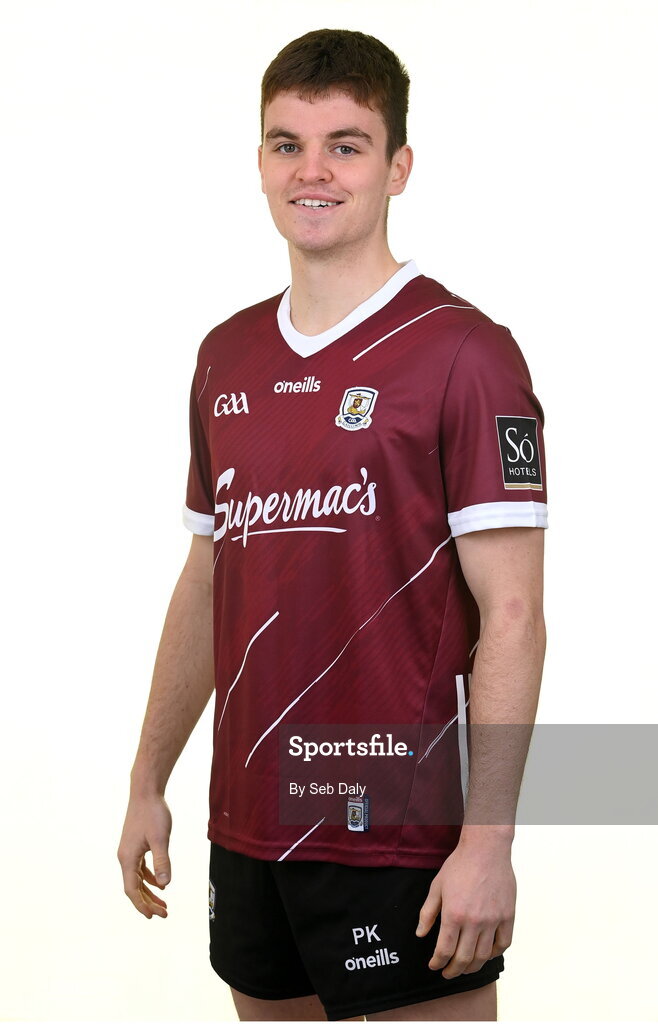 13 April 2023; Paul Kelly during a Galway football squad portrait session at Milltown GAA in Galway. Photo by Seb Daly/Sportsfile