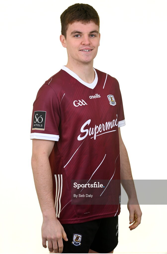 13 April 2023; Paul Kelly during a Galway football squad portrait session at Milltown GAA in Galway. Photo by Seb Daly/Sportsfile